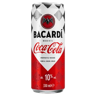 Bacardi Coca-Cola 10 % Vol. - 330 ml