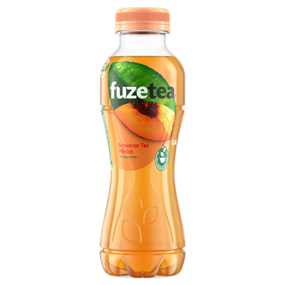 Fuze Tea Schwarzer Tee Pfirsich PET - 0,40 l
