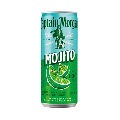 Captain Morgan White Mojito 10 % Vol. - 250 ml